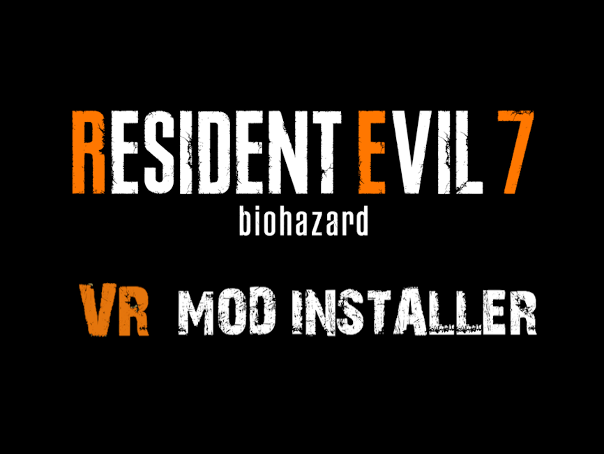 RE7 installer artwork